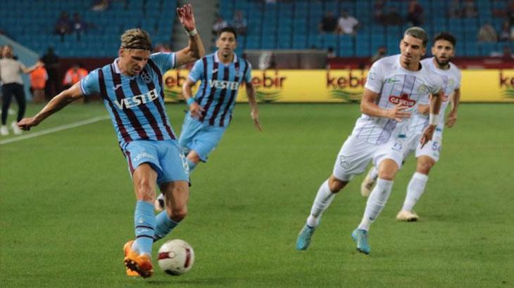 Karadeniz derbisinde Trabzonspor'a şok duş! 5 gollü maçta 3 puan Rize'nin