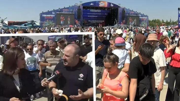 Teknofest heyecanı sürüyor! Varank: Gençlerimizin önüne rol modeller koymamız lazım