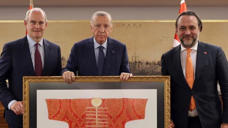 Cumhurbaşkanı Erdoğan, Alibaba ve Trendyol'un başkanını kabul etti