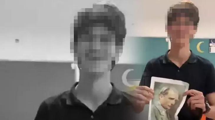 Atatürk'e hakaret eden lise öğrencisi tutuklandı