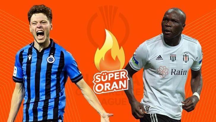 Club Brugge - Beşiktaş maçı Tek Maç ve Canlı Bahis seçenekleriyle Misli.com’da