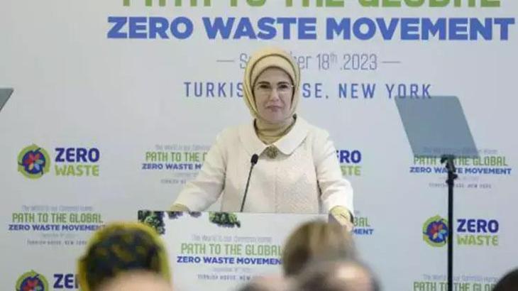 Emine Erdoğan'dan New York'ta yoğun 'Sıfır Atık' diplomasisi