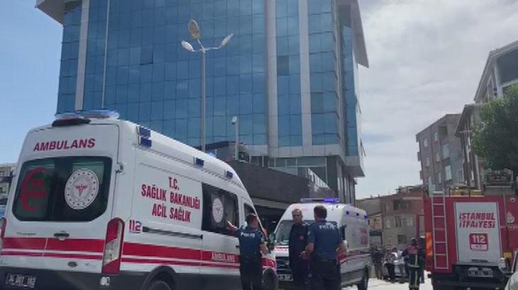 Esenler’de asansör düştü 7 kişi yaralandı