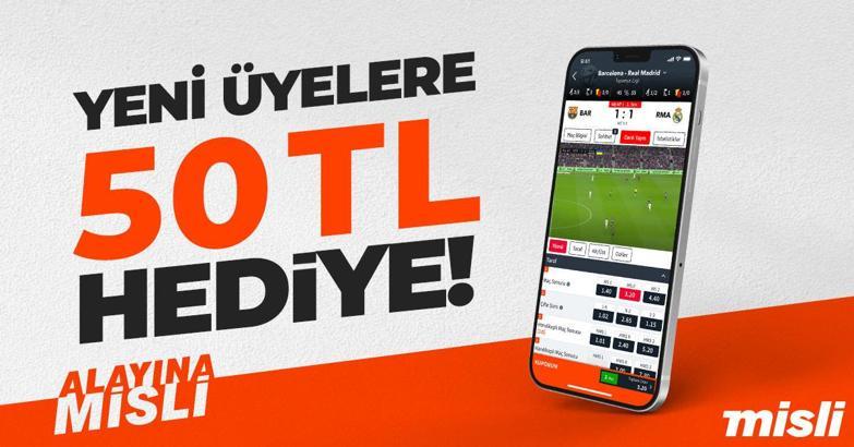 ‘Alayına Misli’ diyen yeni üyelere 50 TL hediye