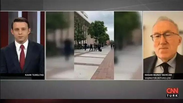 Ermeni provokatörler Türk büyükelçinin katıldığı programı engellemeye çalıştı! Hasan Murat Mercan o anları CNN Türk yayınında anlattı