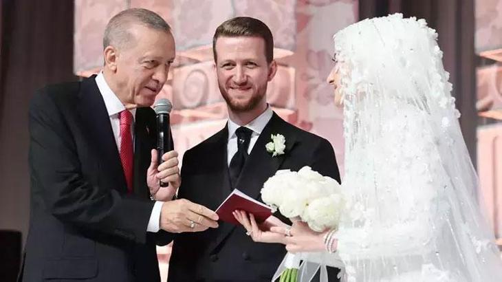 Cumhurbaşkanı Erdoğan yeğeninin nikah törenine katıldı