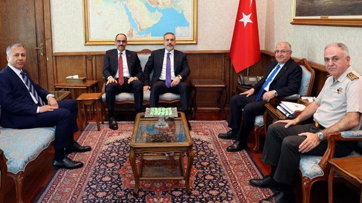 Milli Savunma Bakanlığı'nda kritik toplantı