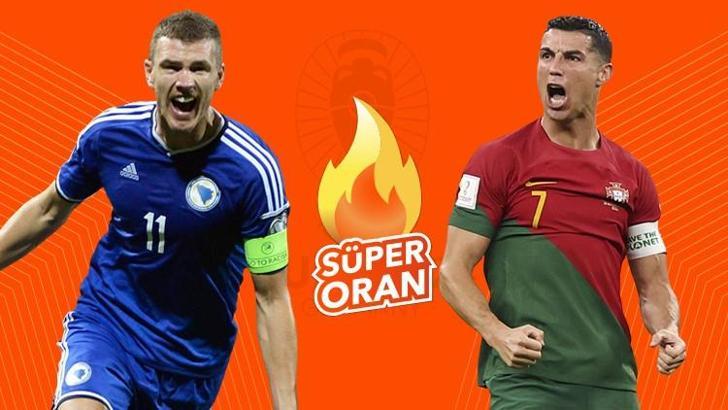 Bosna Hersek - Portekiz maçı Tek Maç ve Canlı Bahis seçenekleriyle Misli’de