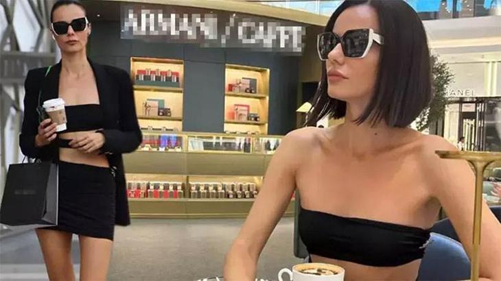Davete bikini ile gitmişti, alışveriş tarzı olay oldu