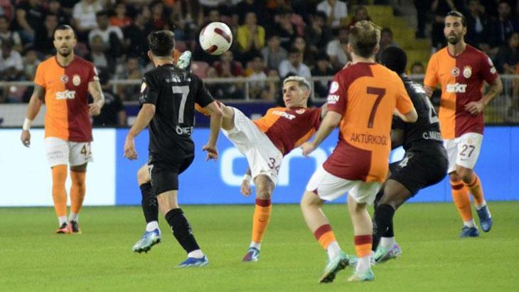 Galatasaray'ın Süper Lig'deki serisine Hatayspor son verdi!
