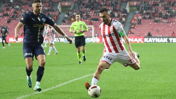 Samsunspor - Kasımpaşa maçında gol yağmuru: 4 - 2