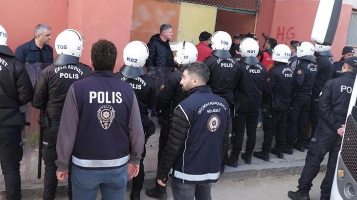 TFF 3. Lig maçında ortalık karıştı! Polis devreye girdi, taraftarlar gözaltına alındı