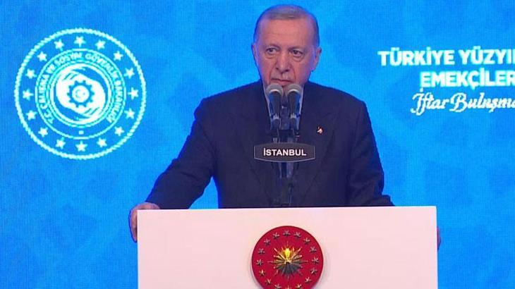 Cumhurbaşkanı Erdoğan: Ramazan Bayramı ikramiyelerini 2 ile 5 Nisan tarihleri arasında emeklilerimizin hesaplarına yatırmış olacağız