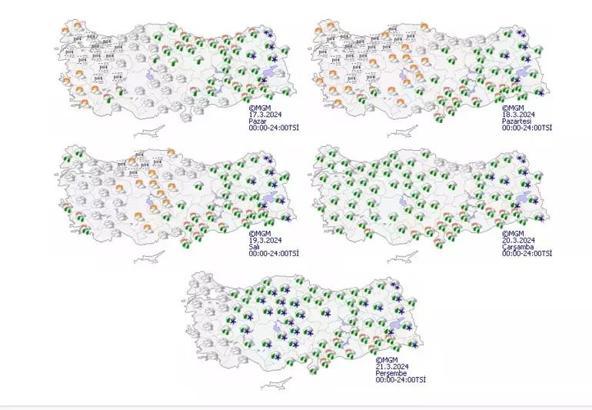 Lapa lapa kar şaşırtacak! Meteoroloji'den bahar bekleyenlere kötü haber! Kar yüzünü Mart'ta gösterecek