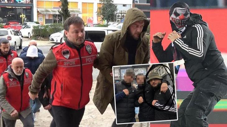 Trabzonspor-Fenerbahçe maçı sonrası sahaya giren şüphelilerden 5'i tutuklandı! İşte maskesli taraftarın ilk ifadesi