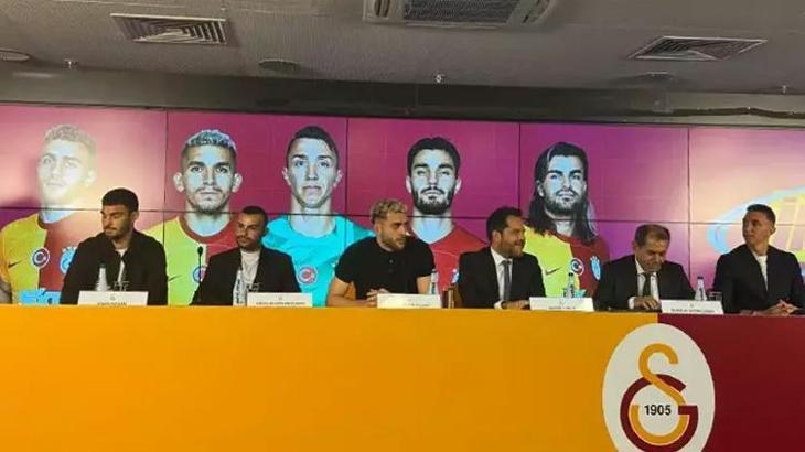 Galatasaray'da 5 yıldız imzayı attı! Dursun Özbek'ten Fenerbahçe'ye gönderme