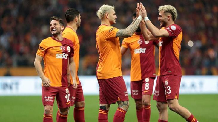Galatasaray'dan  Süper Lig tarihinde bir ilk