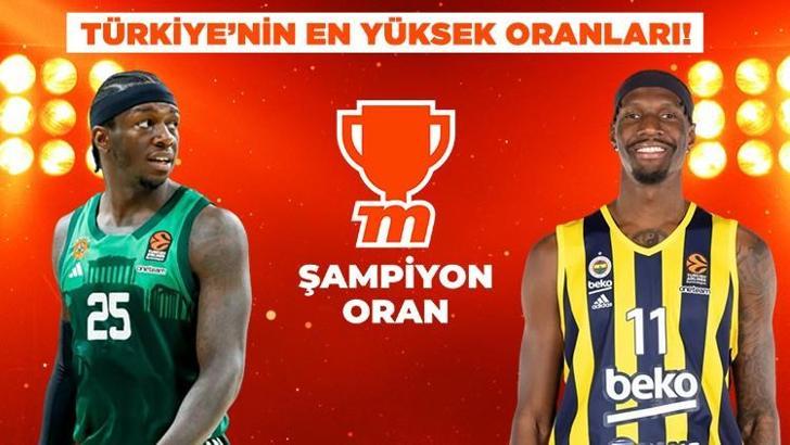 Panathinaikos - Fenerbahçe Beko maçı Tek Maç ve Canlı Bahis seçenekleriyle Misli’de