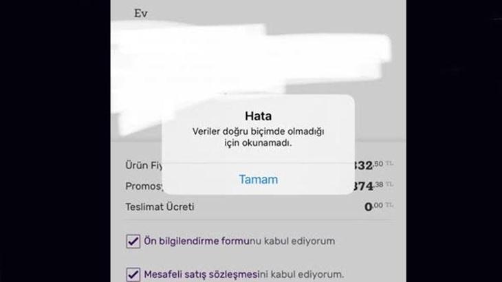 Veriler doğru biçimde olmadığı için okunamadı ne demek (Gratis)? Gratis çöktü, gratis uygulaması neden açılmıyor ve hata veriyor?