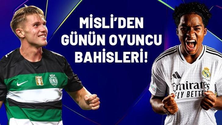 Misli’den Şampiyonlar Ligi’ne özel oyuncu bahisleri! Real Madrid'in genç yıldızı kaleyi ıskalamıyor...