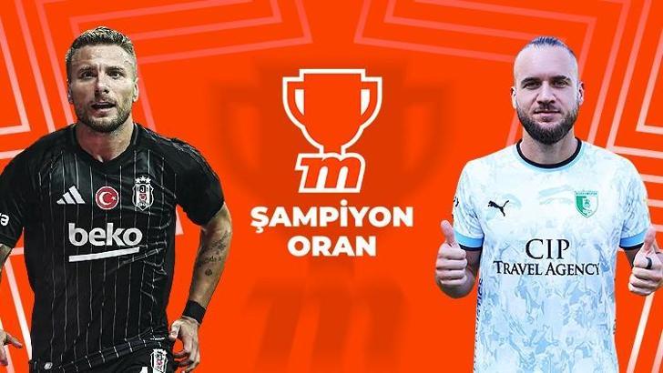 Beşiktaş - Bodrum FK maçının heyecanı Şampiyon Oranlar ile Misli'de!
