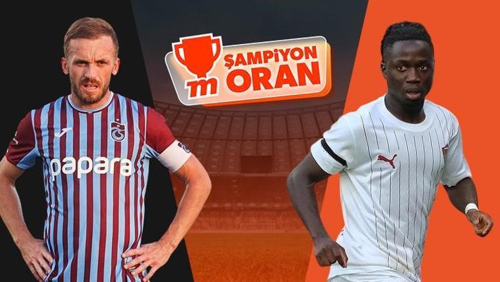 Trabzonspor Süper Lig'de Hatayspor'u konuk ediyor! Bu maçın heyecanı Şampiyon Oranlar ile Misli’de