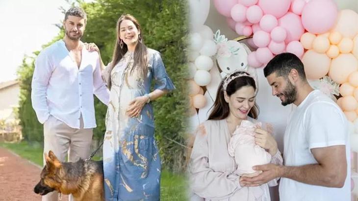 10 ay önce kızlarını kucaklarına almışlardı! Berk Oktay babalık deneyimini paylaştı