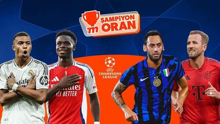 Şampiyonlar Ligi’nde son yarı finalistler belli oluyor! İki dev maçın heyecanı Şampiyon Oranlar ile Misli'de