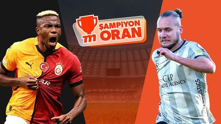 Lider Galatasaray, Bodrum’u ağırlıyor! Maçın heyecanı Şampiyon Oranlar ile Misli'de