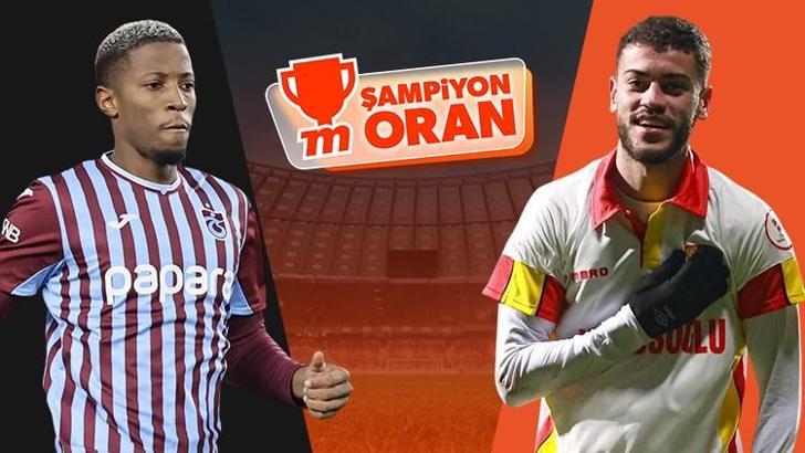 Trabzonspor, yarı finalde Göztepe'yi konuk ediyor! Maçın heyecanı Şampiyon Oranlar ile Misli'de