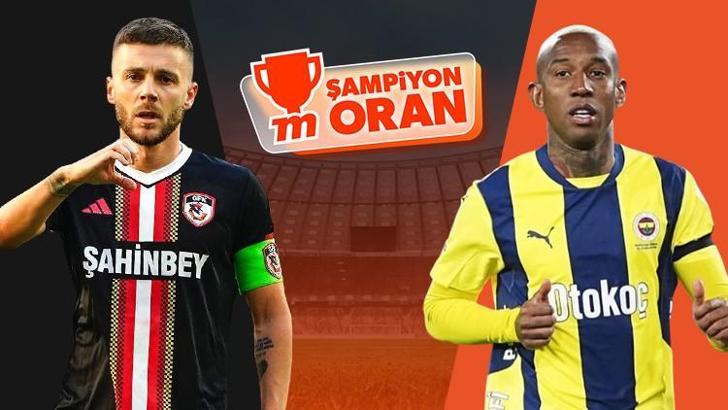 Fenerbahçe, Süper Lig'de Gaziantep'e konuk oluyor! Maçın heyecanı Şampiyon Oranlar ile Misli'de