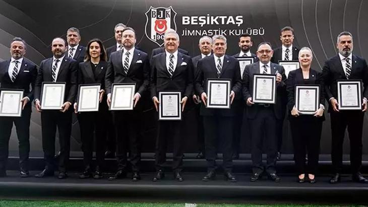 Beşiktaş'ta Serdal Adalı mazbatasını aldı