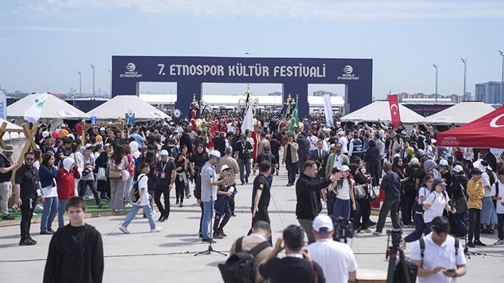 7. Etnospor Kültür Festivali İstanbul'da başladı