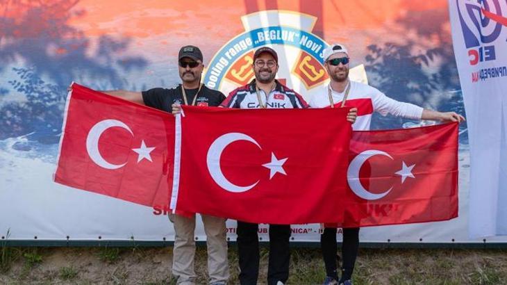 Samsun'dan katıldı, Avrupa birincisi oldu
