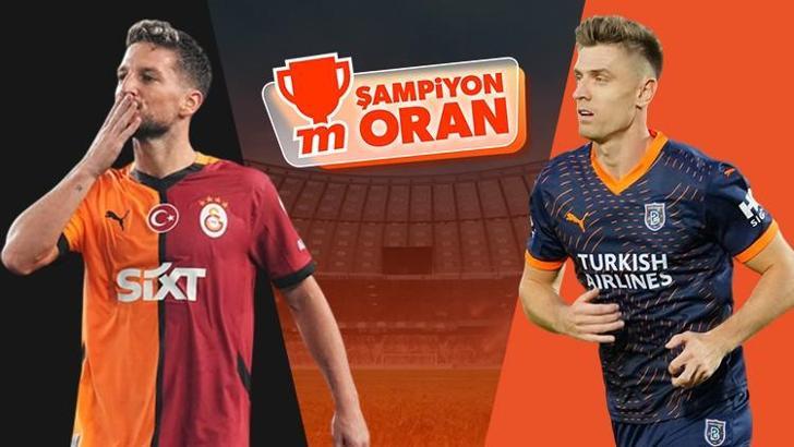 Şampiyon Galatasaray, Başakşehir'i ağırlıyor! Maçın heyecanı Şampiyon Oranlar ve Canlı Sohbet ile Misli'de