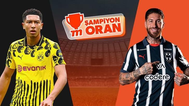 Borussia Dortmund’un rakibi Sergio Ramos’lu Monterrey! Maçın heyecanı Canlı Sohbet ve Şampiyon Oranlar ile Misli'de
