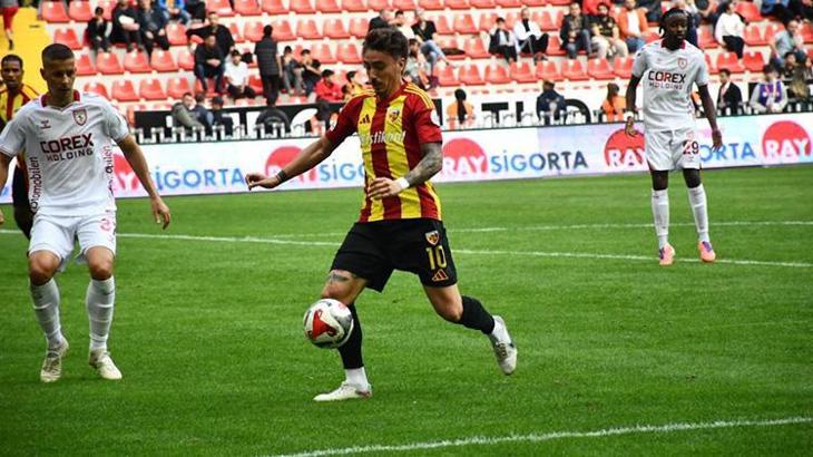 Samsunspor, Kayserispor deplasmanından üç puanla döndü! Holse 2 golle maçın yıldızı oldu