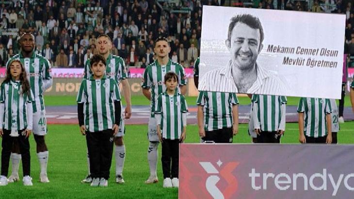 Konyaspor, kazada ölen Mevlüt öğretmenin çocuklarına verdiği sözü yerine getirdi