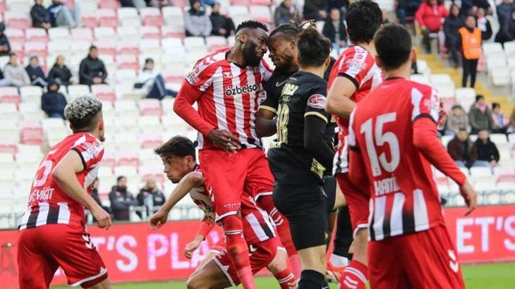 Özbelsan Sivasspor ile Çorum FK puanları paylaştı