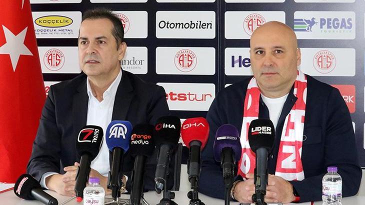 Antalyaspor'da Sami Uğurlu için imza töreni düzenlendi! '1 puan için sahaya çıkmayacağım'