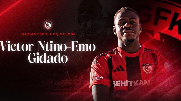 Gaziantep FK ilk transfer takviyesini yaptı, Victor Ntino-Emo Gidado'yu kadrosuna kattı