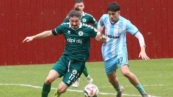 Pazarspor-Giresunspor maçında gol sesi çıkmadı