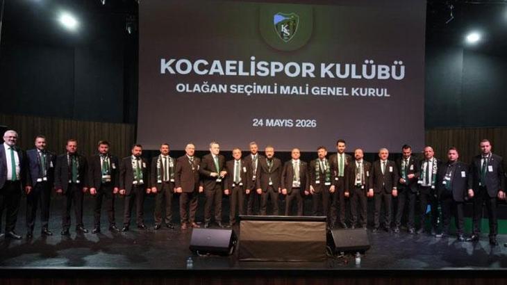Kocaelispor'da Recep Durul genel kurulda yeniden başkan seçildi güven tazeledi