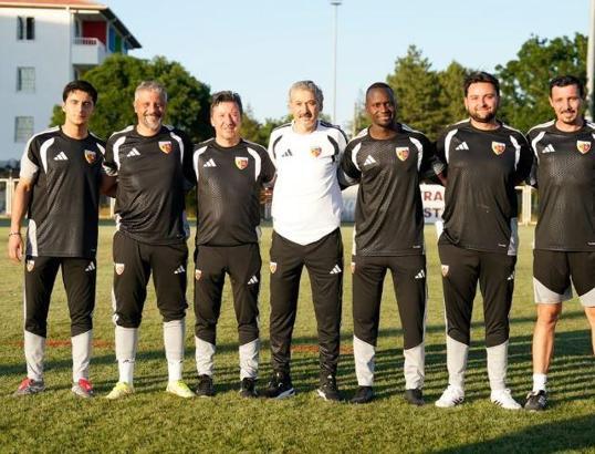 Kayserispor Teknik Direktörü Atila Gerin'in ekibi belli oldu