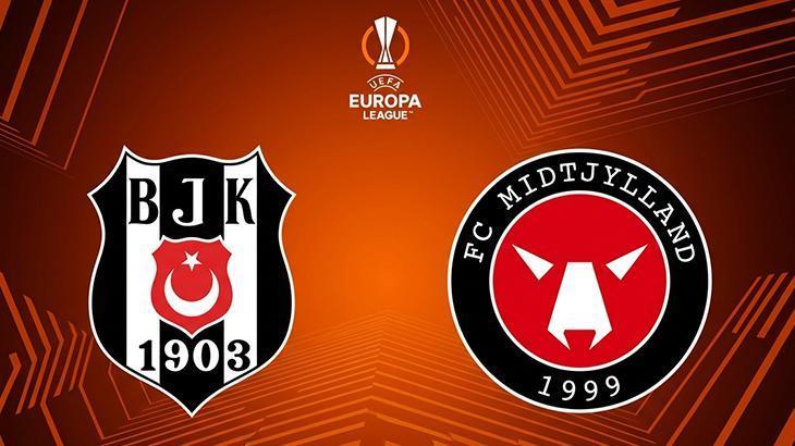 Beşiktaş - Midtjylland maçı ne zaman? Beşiktaş - Midtjylland maçı hangi gün? Beşiktaş - Midtjylland maçı saat kaçta? Beşiktaş - Midtjylland maçı hangi kanalda? Beşiktaş - Midtjylland maçı şifresiz mi yayınlanacak? Beşiktaş - Midtjylland maçı kadroları belli oldu mu?