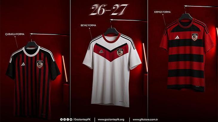 Gaziantep FK, yeni sezon formalarını görücüye çıkardı