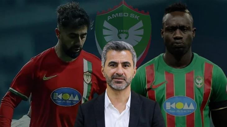 Amedspor'da Diagne, Çekdar Orhan krizi! Nahit Eren kapıyı gösterdi, resmen ayrılıyor