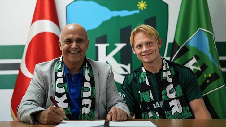 Kocaelispor bir transferi daha bitirdi! Norveçli orta saha imzayı attı