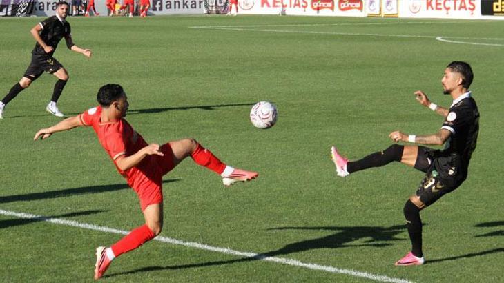 Iğdır FK - Manisa FK maçında büyük çekişme ve yarım düzine gol vardı!