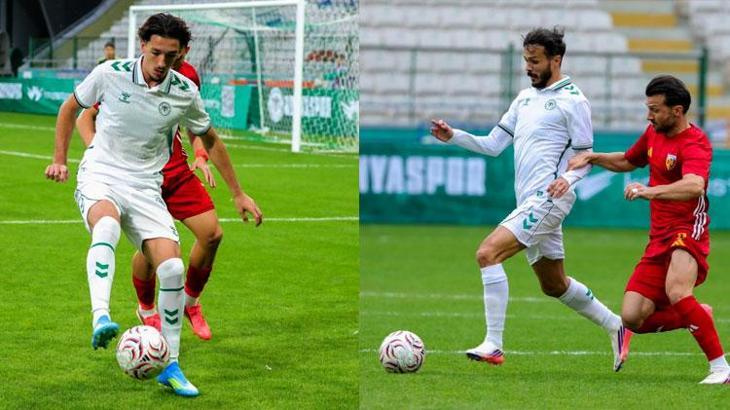 Konyaspor hazırlık maçında Kayserispor'a 84'üncü dakikada yediği golle mağlup oldu
